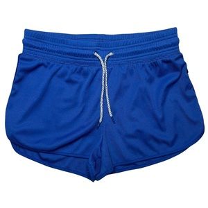 Cotton On Body royal blue rib jogging drawstring shorts size S excellent cond